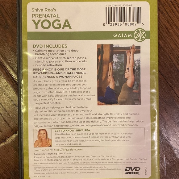 2 DVD’s 📀📀 & 1 CD 💿 Shiva Rea’s Prenatal Yoga GAIAM, Baby Einstein, Lullabies - Picture 6 of 13